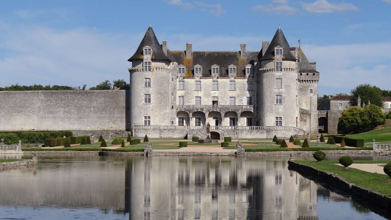Garden at Château de la Roche Courbon