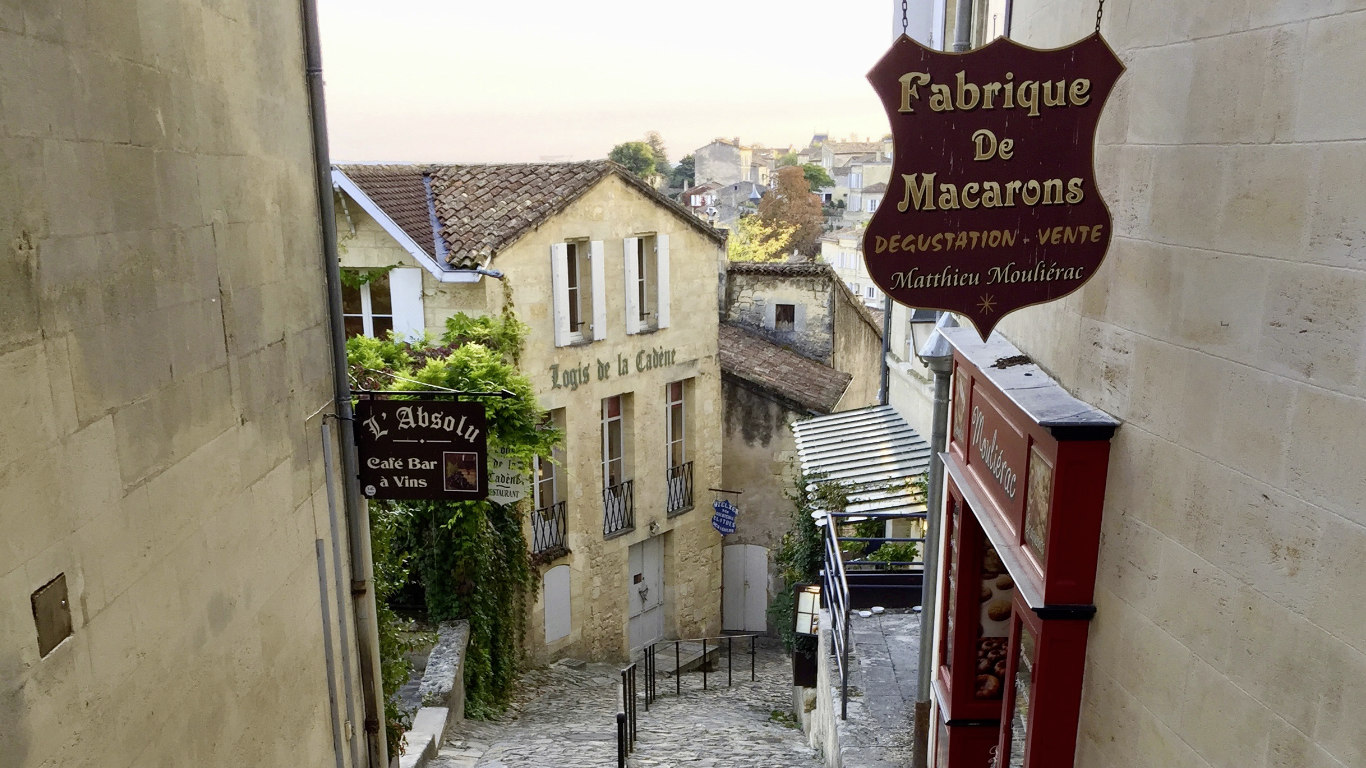 A street in Saint-Emilion